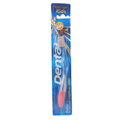 Periuta de dinti pentru copii cu luminita Magic Light Kids, +3 ani, Dental