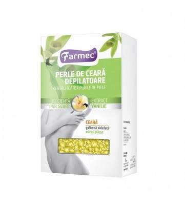 Perle de ceara depilatoare, 250 g, Farmec