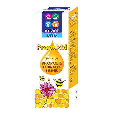 Picaturi Propokid cu propolis echinacea si seleniu, 20ml, Infant Uno