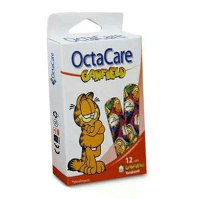 Plasturi, Garfield, 19x72 mm, 12 bucati, Octacare