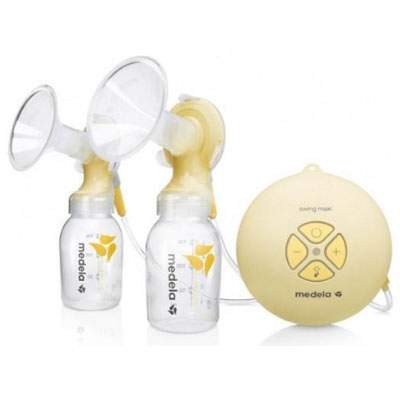 Pompa pentru san dubla electrica, Swing Maxi + Calma, 040.0023, Medela