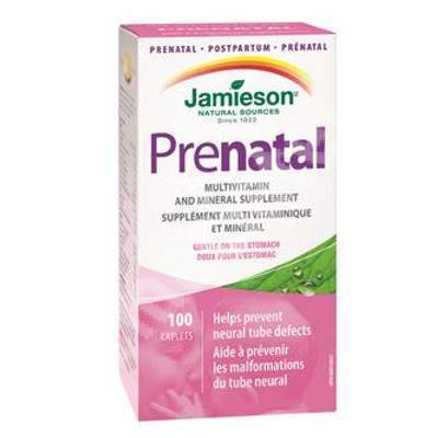 Prenatal cu multivitamine, 100 capsule, Jamieson