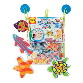 Prietenii de pe plaja - stiker pentru baie, 633W, Alex Toys