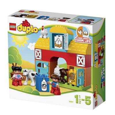 Prima mea ferma Duplo, 2-5 ani, L10617, Lego