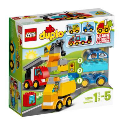 Primele mele masini si camioane Duplo, 2-5 ani, L10816, Lego