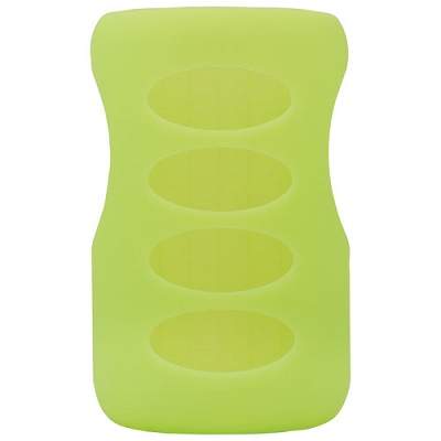 Protectie mare silicon pentru biberon verde, AC090, Dr. Browns