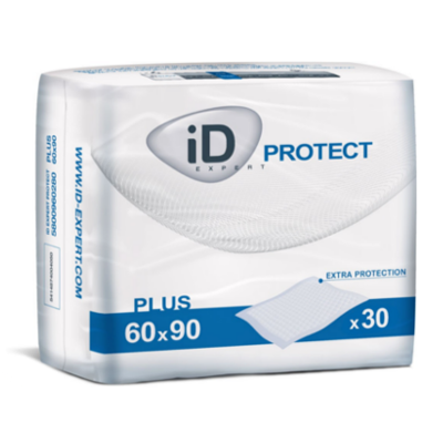 Protectie pentru pat si scaun Protect Plus, 60x90 cm, 30 bucati, Id Expert