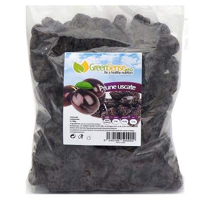 Prune Fara Samburi, 500g, GreenSense