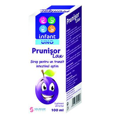 Prunisor Lax Sirop Infant Uno, 100 ml, Solacium Pharma