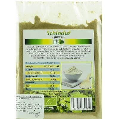 Pudra de Schinduf, 100 g, Managis