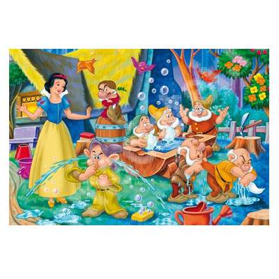 Set puzzle Alba ca Zapada, 3 puzzle x 48 piese, CL25160, Clementoni