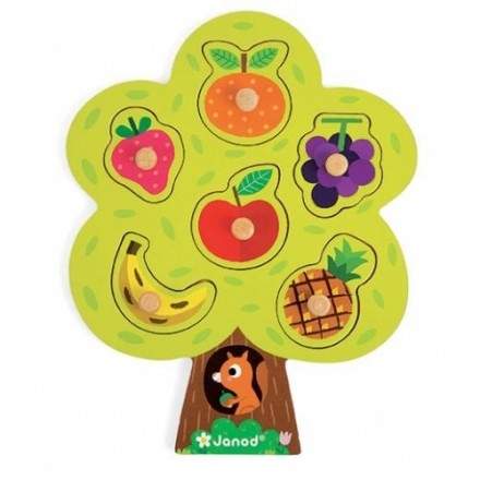 Puzzle cu Maner Pomul Fructifer, HOE02443, Janod