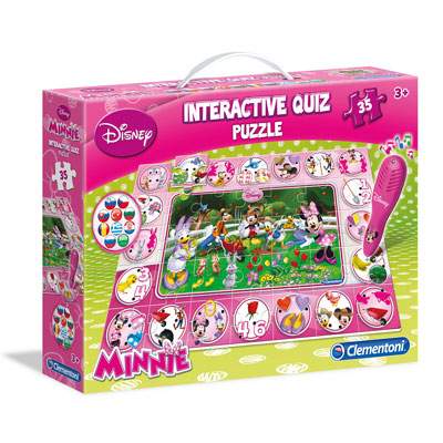 Puzzle interactiv Minnie, CL13838, Clementoni