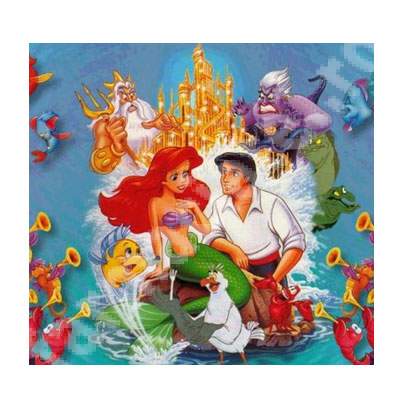 Set puzzle Mica Sirena, 2 puzzle x 20 piese, CL24503, Clementoni