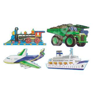 Puzzle mijloace de transport, 0432, Melissa&Doug