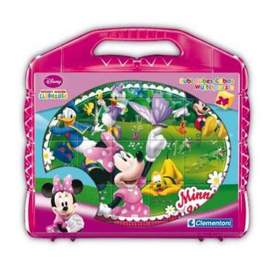 Puzzle Minnie, 24 cuburi, CL42416, Clementoni