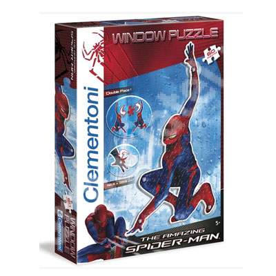 Puzzle pentru fereastra Spider-Man, 60 piese, CL20106, Clementoni