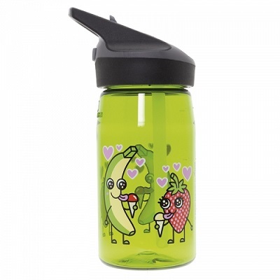 Recipient din Tritan Jannu, Green Tutti Frutti, 450 ml, Laken