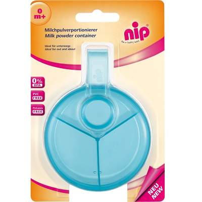 Recipient pentru lapte praf, Nip