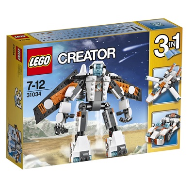 Robot zburator Creator, 7-12 ani, L31034, Lego