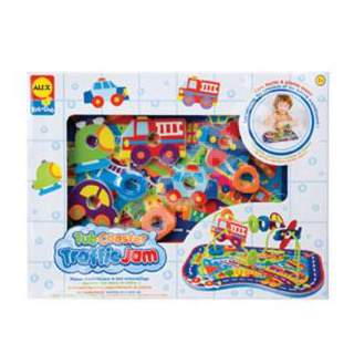 Roller Coaster cu mijloace de transport pentru baie, 810T, Alex Toys