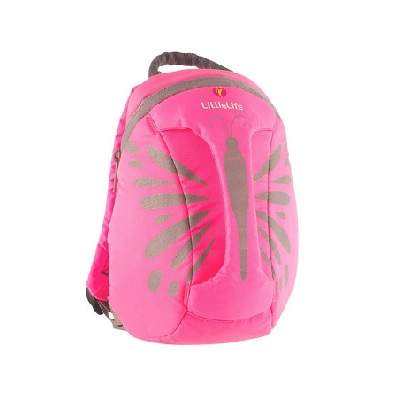 Rucsac mare reflectorizant cu maner, Fluture, +3 ani, L12752, LittleLife