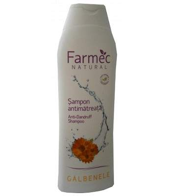 Sampon antimatreata cu galbenele, 400 ml, Farmec