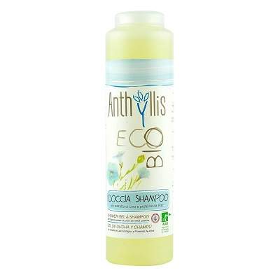 Sampon si gel de dus cu extract de in Eco Bio, 250 ml, Baby Anthyllis