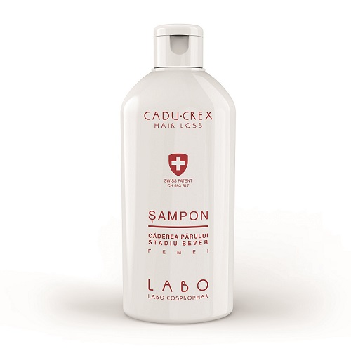 Sampon impotriva caderii parului stadiu sever Cadu-Crex pentru femei, 200 ml, Labo