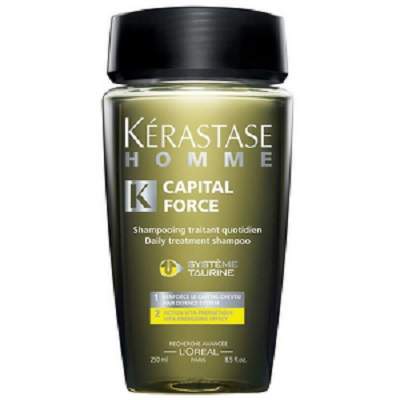 Sampon Par Gras pentru barbati Capital Force, 250ml, Kerastase