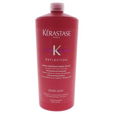 Sampon Profesional Par Vopsit foarte Sensibil Reflection Bain Chromatique Riche, 1000ml, Kerastase