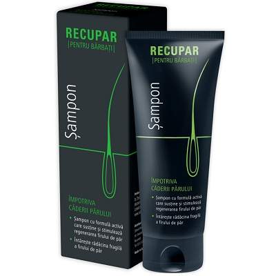 Sampon pentru barbati, Recupar, 150 ml, Zdrovit