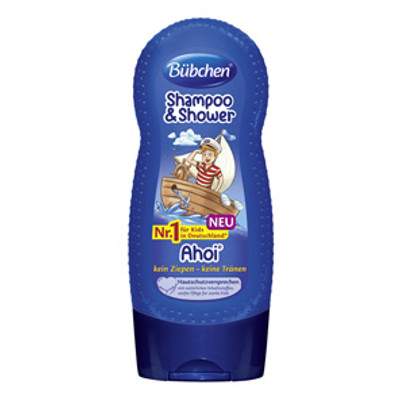 Sampon si gel de dus Ahoi, 230 ml, Bubchen 