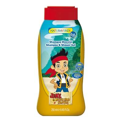 Sampon si gel de dus pentru copii, Jake, 250 ml, Naturaverde