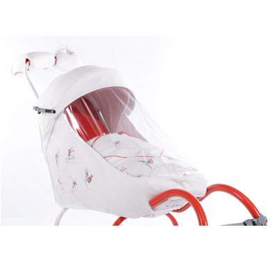 Sanie Sprint Attach White/Red, Tako