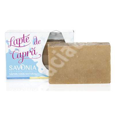 Sapun cu lapte de capra si miere, 90 g, Savonia