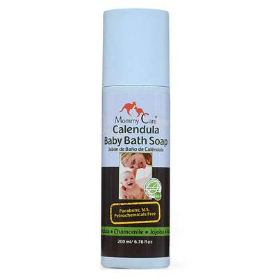 Sapun de baie cu galbenele pentru bebelusi, 200 ml, Mommy Care