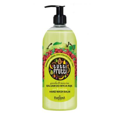 Sapun lichid cu aroma de pere Tuti Frutti, 500 ml, Farmona