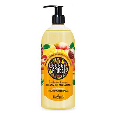 Sapun lichid cu aroma de piersici si mango, 500 ml, Farmona