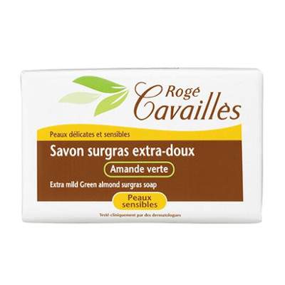 Sapun surgras extra-delicat cu migdale verzi pentru piele sensibila, 250 g, Roge Cavailles