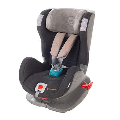 Scaun auto Glider Isofix Softy Black, 9-25 kg, F04, Avionaut