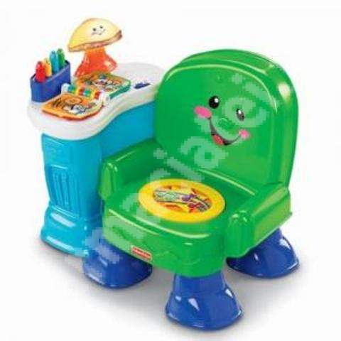 Scaun pentru invatat cantece si povesti, R3430, Fisher Price