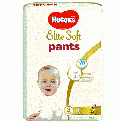 Scutec Pants Elite Soft Convi Pack 3, 6-11 kg, 54 buc, Huggies