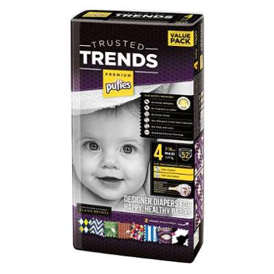 Scutece nr.4 Pufies Trusted Trends Maxi, 7-14 kg, 52 buc, Ficosota Sintez