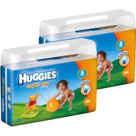 Scutece Super Dry nr.5, 11-19Kg, 92buc, Huggies