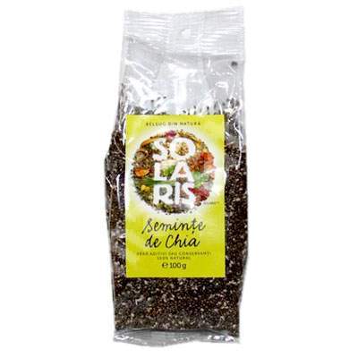 Seminte de chia, 100 g, Solaris