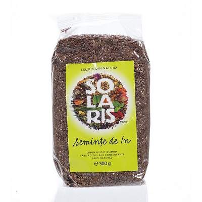 Seminte de in, 300 g, Solaris