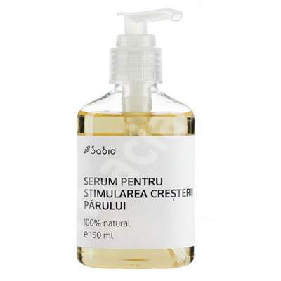 Ser pentru stimularea cresterii parului, 150 ml, Sabio