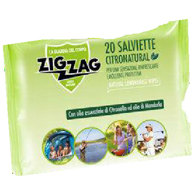 Servetele umede Citronatural, 20 buc, ZigZag