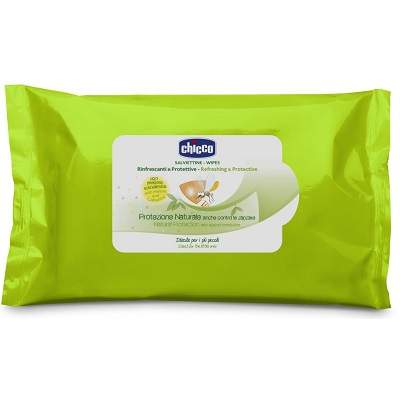 Servetele umede protectie impotriva tantarilor, 20buc, Chicco